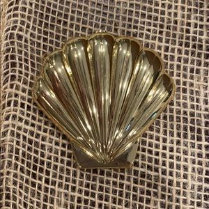 Lilly Pulitzer Compact Mirror Shell Shape